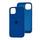 Чохол для iPhone 13 Silicone Full синій / blue cobalt