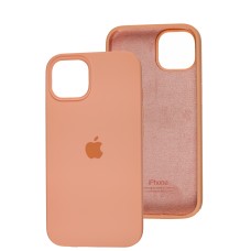 Чохол для iPhone 13 Silicone Full оранжевий / grapefruit