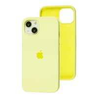 Чохол для iPhone 13 Silicone Full жовтий / mellow yellow
