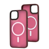 Чохол для iPhone 13 WAVE Matte Colorful MagSafe red