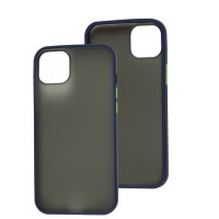 Чохол для iPhone 14 Plus LikGus Maxshield синій