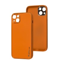 Чохол для iPhone 14 Plus Leather Xshield apricot