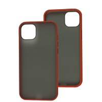 Чохол для iPhone 14 Plus LikGus Maxshield червоний