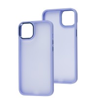 Чохол для iPhone 14 Plus Metal Bezel лавандовий