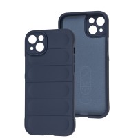 Чохол для iPhone 14 Plus Shockproof protective темно-синій