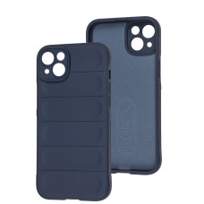 Чохол для iPhone 14 Plus Shockproof protective темно-синій