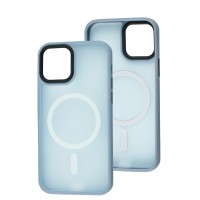 Чохол для iPhone 14 Plus WAVE Matte Colorful MagSafe sierra blue