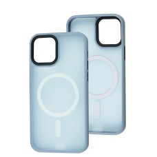 Чохол для iPhone 14 Plus WAVE Matte Colorful MagSafe sierra blue
