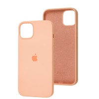 Чохол для iPhone 14 Plus Silicone Full оранжевий / grapefruit