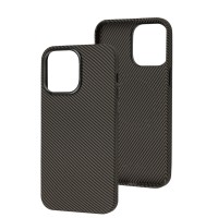 Чохол для iPhone 14 Pro Max Joyporodo Carbon MagSafe gray