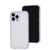 Чохол для iPhone 14 Pro Max LikGus Maxshield бузковий