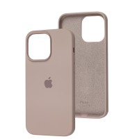 Чохол для iPhone 14 Pro Max Silicone Full сірий / lavender