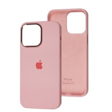 Чохол для iPhone 14 Pro Max New silicone case light pink