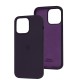 Чохол для iPhone 14 Pro Max Square Full silicone elderberry