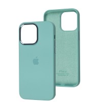 Чохол для iPhone 14 Pro Max New silicone case ice blue