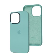 Чохол для iPhone 14 Pro Max New silicone case ice blue