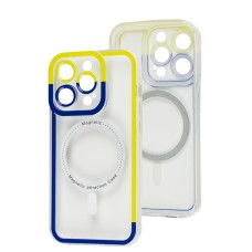 Чохол для iPhone 14 Pro Max MagSafe clear прозорий