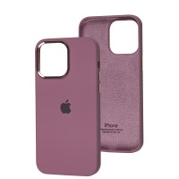 Чохол для iPhone 14 Pro Max New silicone case black currant