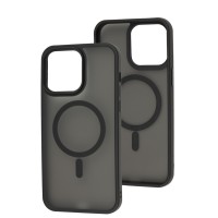 Чохол для iPhone 14 Pro Max WAVE Matte Insane MagSafe black