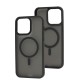 Чохол для iPhone 14 Pro Max WAVE Matte Insane MagSafe black