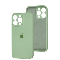 Чохол для iPhone 14 Pro Max Square Full camera pistachio