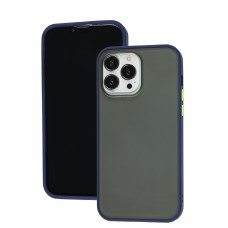 Чохол для iPhone 14 Pro Max LikGus Maxshield синій
