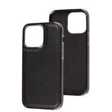 Чохол для iPhone 14 Pro Max Puloka leather Lux black