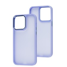 Чохол для iPhone 14 Pro Max Metal Bezel лавандовий