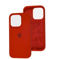 Чохол для iPhone 14 Pro Silicone Full червоний