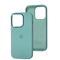 Чохол для iPhone 14 Pro New silicone case ice blue