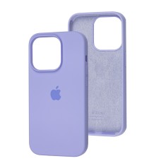 Чохол для iPhone 14 Pro Silicone Full фіолетовий / elegant purple