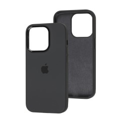 Чохол для iPhone 14 Pro New silicone case dark gray