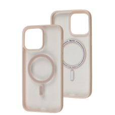 Чохол для iPhone 14 Pro Berlia Color MagSafe pink