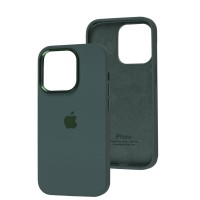 Чохол для iPhone 14 Pro New silicone case pine green