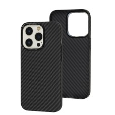 Чохол для iPhone 14 Pro Berlia Kevlar Metal black