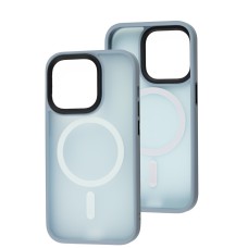 Чохол для iPhone 14 Pro WAVE Matte Colorful MagSafe sierra blue