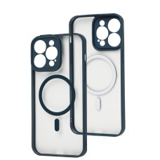 Чохол для iPhone 14 Pro Baseus MagSafe blue