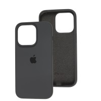 Чохол для iPhone 14 Pro Silicone Full сірий / dark grey