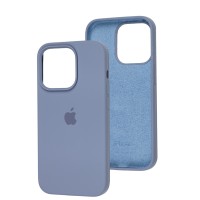 Чохол для iPhone 14 Pro Silicone Full lavender gray