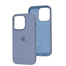 Чохол для iPhone 14 Pro Silicone Full lavender gray