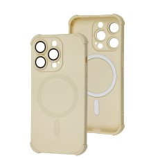 Чохол для iPhone 14 Pro WAVE Silk Touch WXD MagSafe white