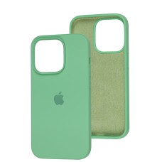 Чохол для iPhone 14 Pro Silicone Full зелений / spearmint