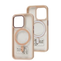 Чохол для iPhone 14 Pro WAVE Ardor MagSafe pink sand