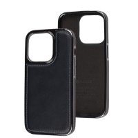 Чохол для iPhone 14 Pro Puloka leather Lux blue