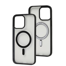 Чохол для iPhone 14 Pro Berlia Color MagSafe black
