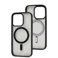 Чохол для iPhone 14 Pro Berlia Color MagSafe black