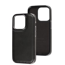 Чохол для iPhone 14 Pro Puloka leather Lux black