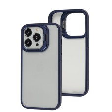 Чохол для Iphone 14 Pro Extreme drops crystal glass blue