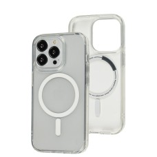 Чохол для iPhone 14 Pro MagSafe Spigen clear прозрачный