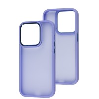 Чохол для iPhone 14 Pro Metal Bezel лавандовий